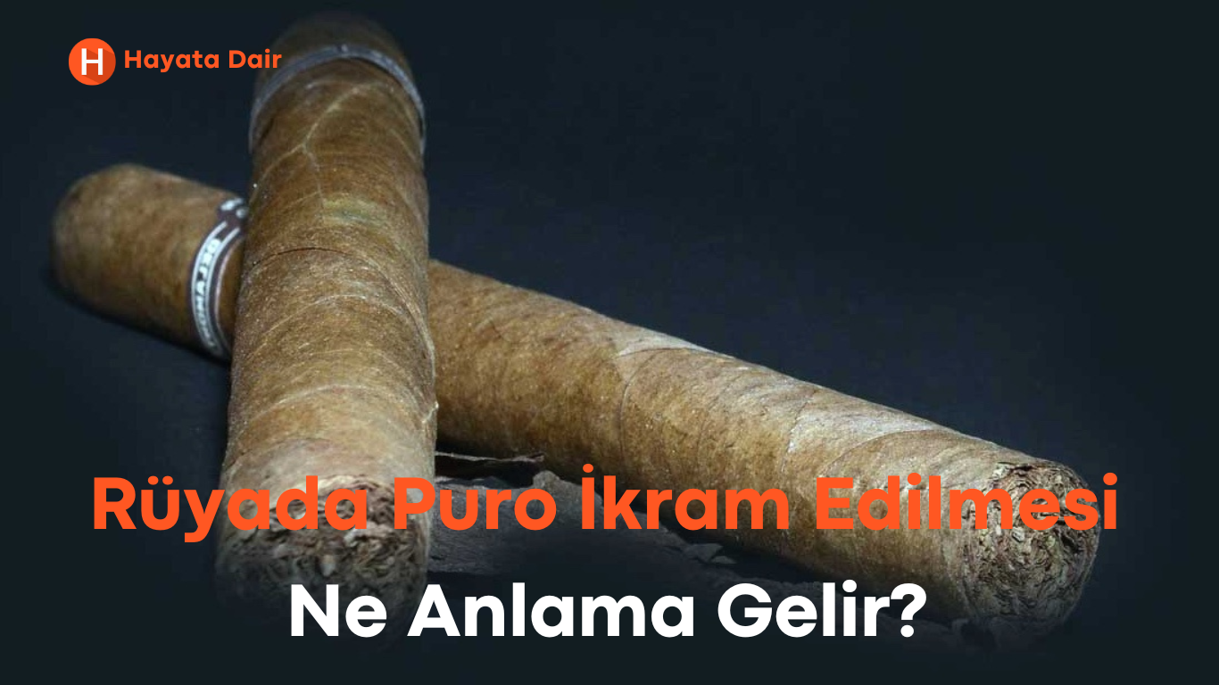 Rüyada Puro İkram Edilmesi: Başarı, Şans ve Genişleyen Çevre