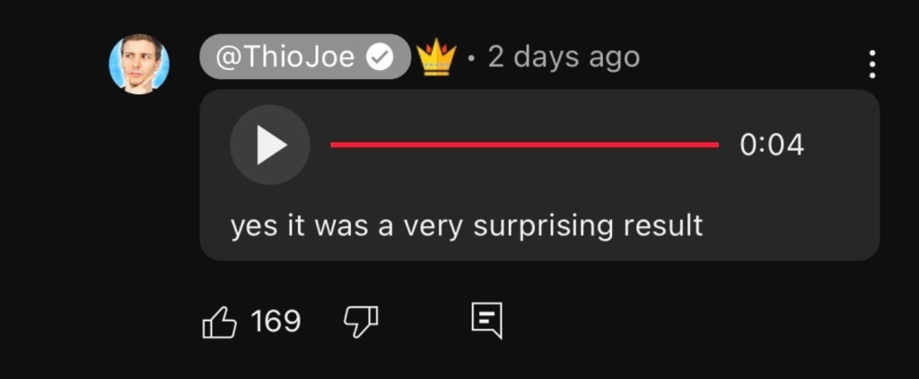 YouTube Sesli Yanıt Özelliği