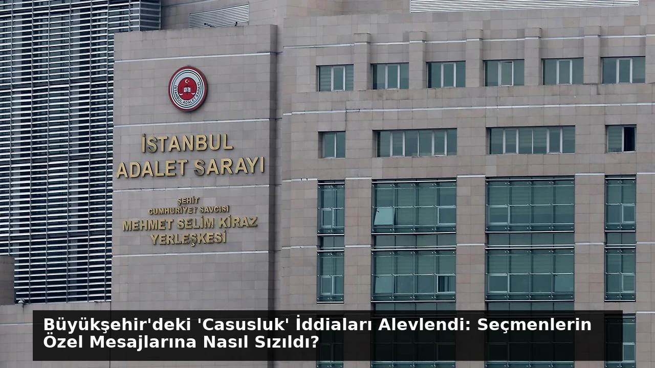 Büyükşehir’deki ‘Casusluk’ İddiaları Alevlendi: Seçmenlerin Özel Mesajlarına Nasıl Sızıldı?