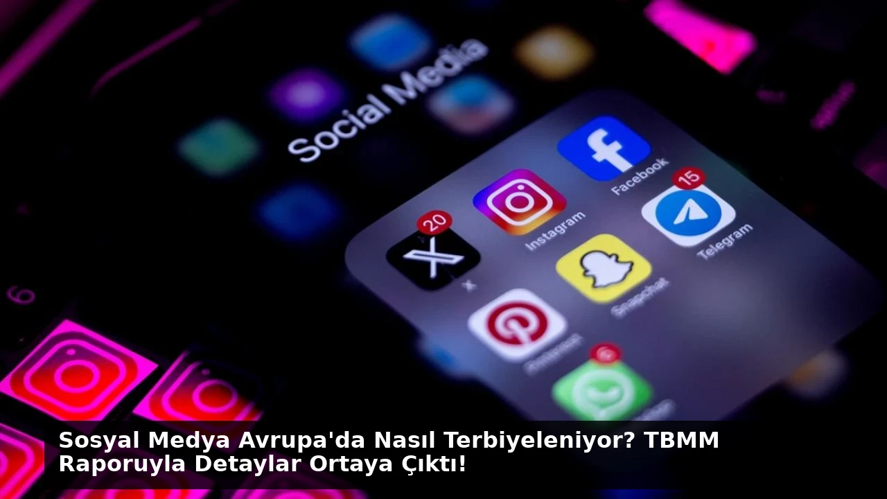 Sosyal Medya Avrupa’da Nasıl Terbiyeleniyor? TBMM Raporuyla Detaylar Ortaya Çıktı!