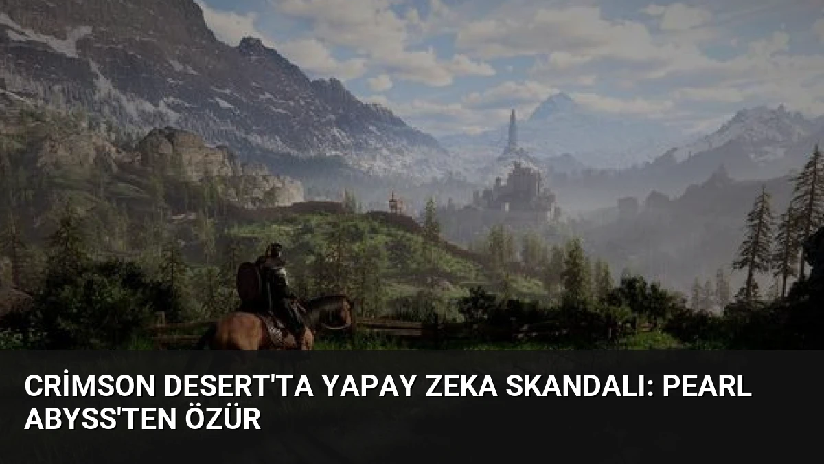 Crimson Desert’ta Yapay Zeka Skandalı: Pearl Abyss’ten Özür