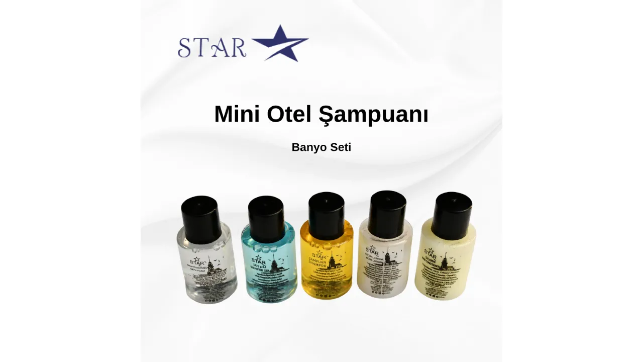 Star Buklet İmzalı Lüks Otel Şampuanı İle Odalarınızda Konforu Yakalayın