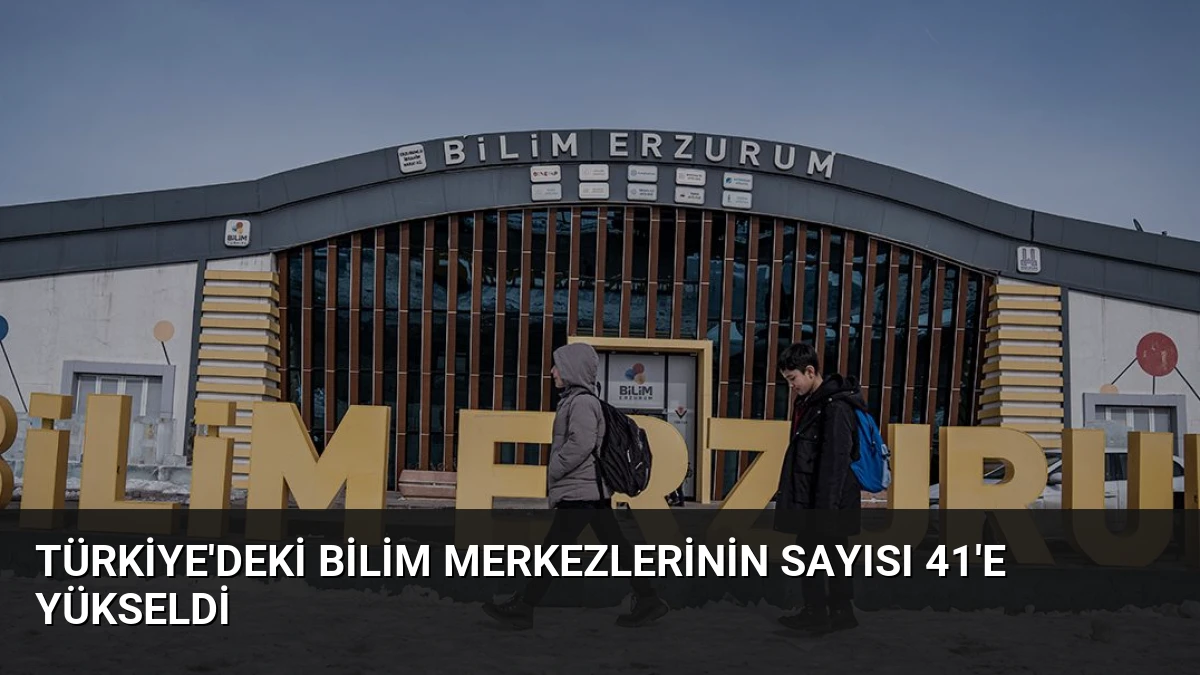 Türkiye’deki Bilim Merkezlerinin Sayısı 41’e Yükseldi