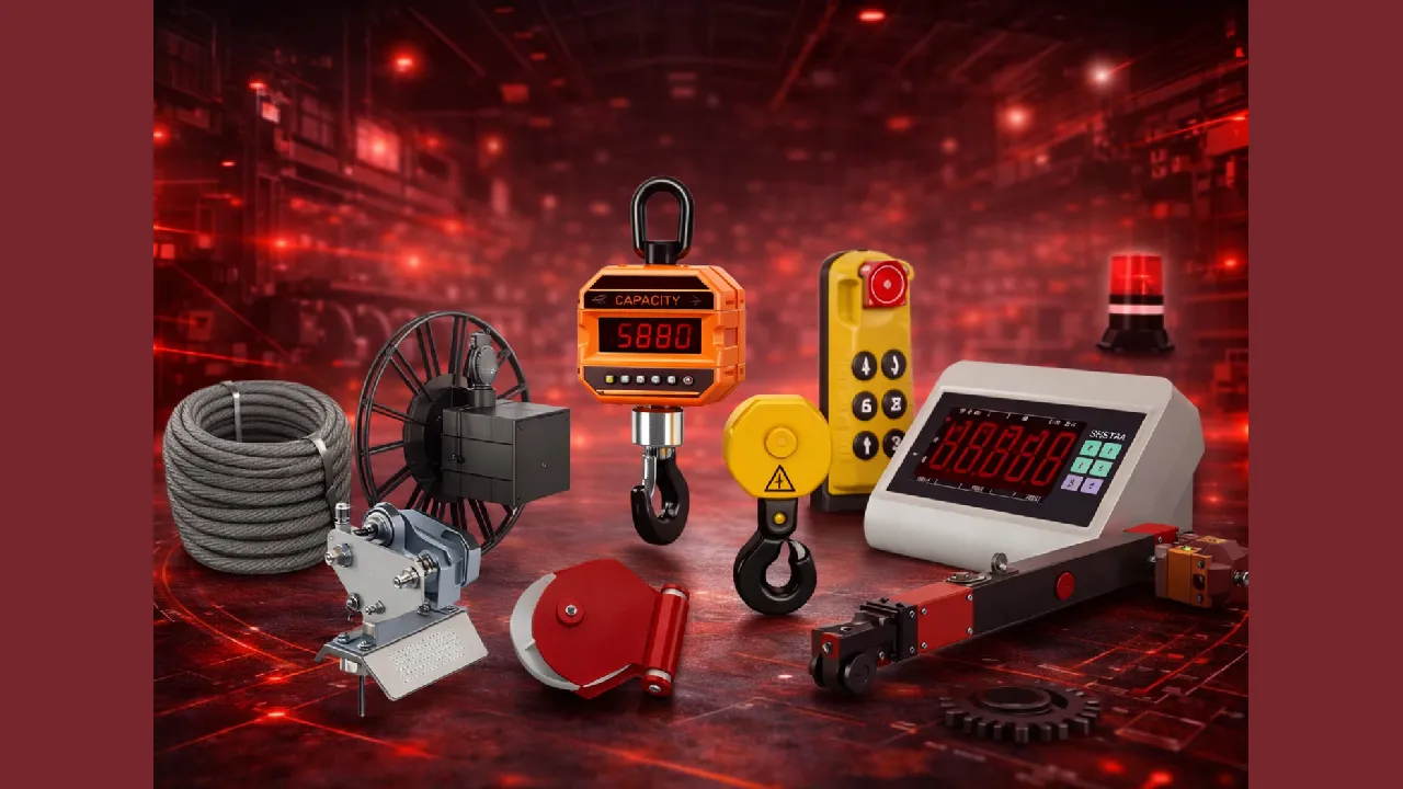 Vinç Aksesuar ve Yedek Parça ile Güçlü ve Kesintisiz Operasyonlar