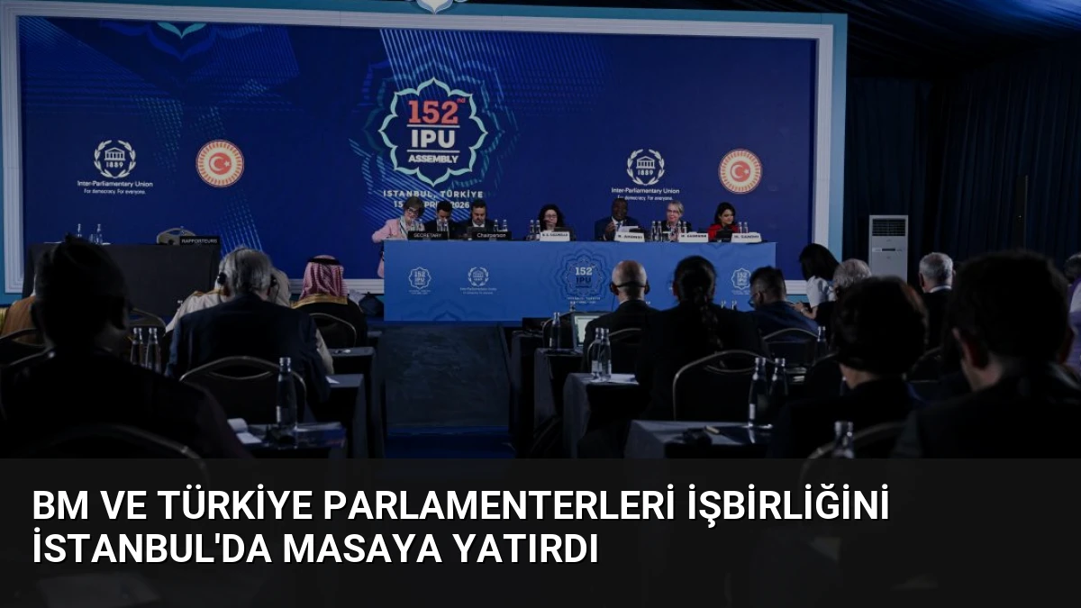 BM ve Türkiye Parlamenterleri İşbirliğini İstanbul’da Masaya Yatırdı