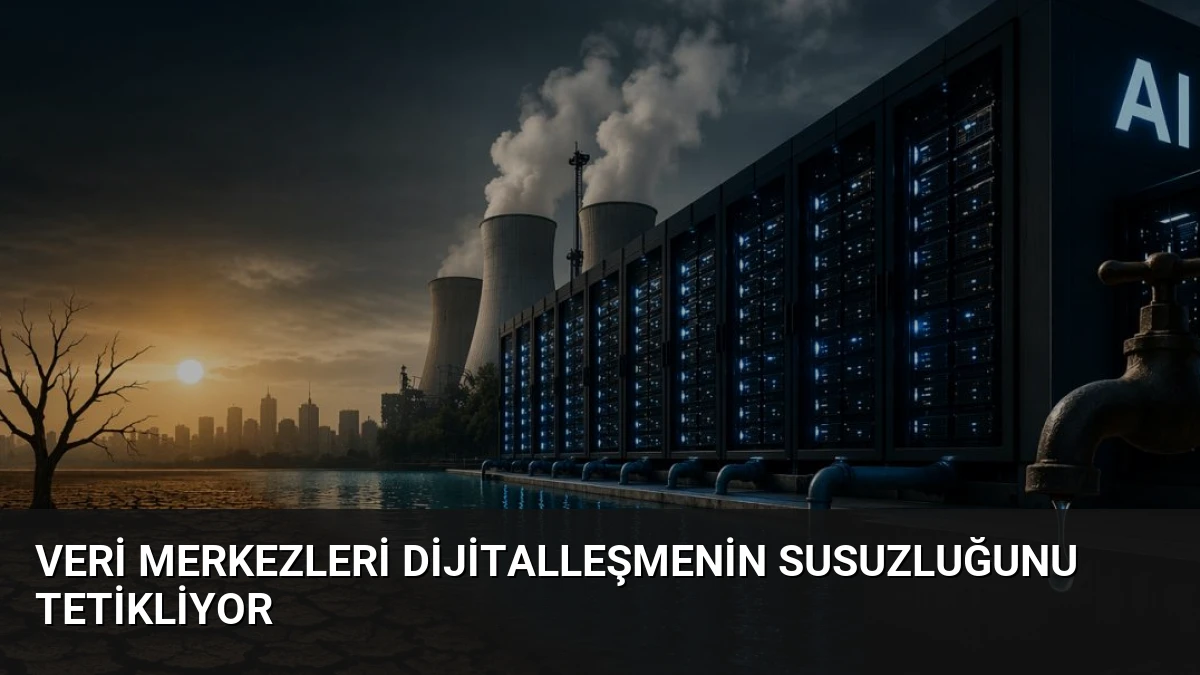 Veri Merkezleri Dijitalleşmenin Susuzluğunu Tetikliyor