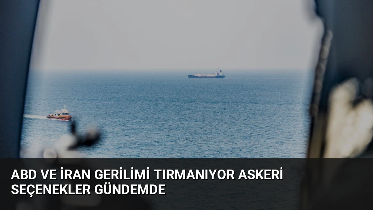 ABD ve İran Gerilimi Tırmanıyor Askeri Seçenekler Gündemde