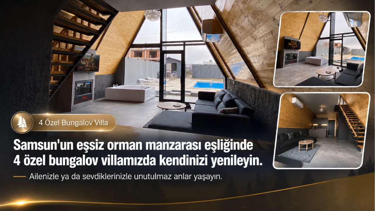 Samsun Bungalov Tatili İle Doğa İçinde Konaklama