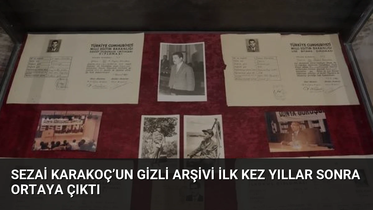 Sezai Karakoç’un gizli arşivi ilk kez yıllar sonra ortaya çıktı