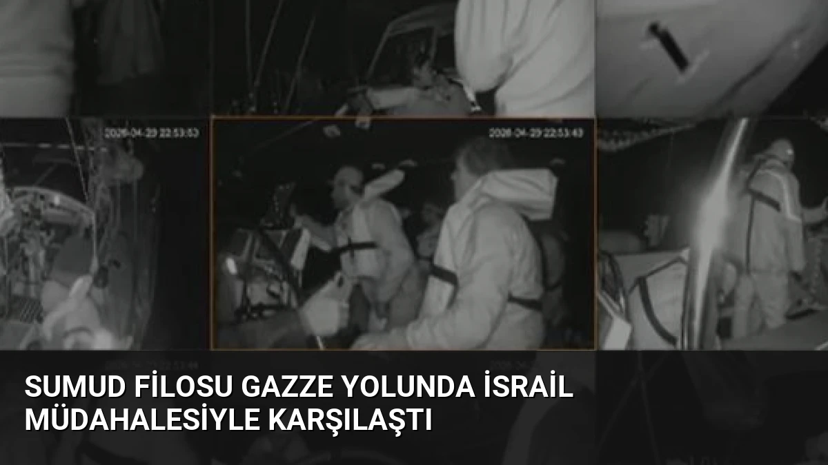 Sumud Filosu Gazze Yolunda İsrail Müdahalesiyle Karşılaştı