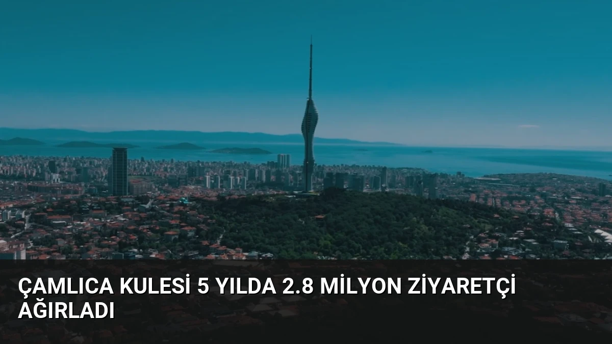Çamlıca Kulesi 5 Yılda 2.8 Milyon Ziyaretçi Ağırladı
