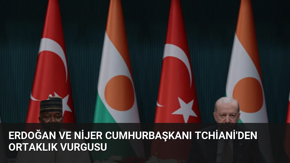 Erdoğan ve Nijer Cumhurbaşkanı Tchiani’den Ortaklık Vurgusu