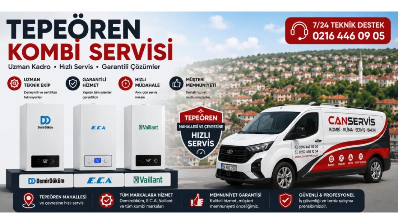 Tepeören Kombi Servisi Bakım ve Onarım Hizmetleri
