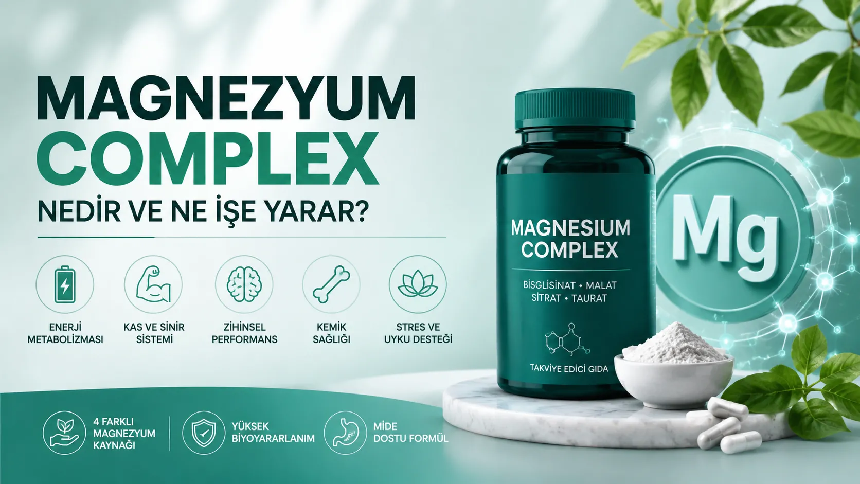 Magnezyum Complex Nedir ve Ne İşe Yarar?