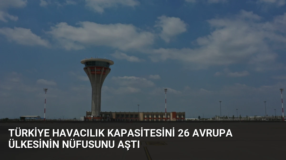 Türkiye Havacılık Kapasitesini 26 Avrupa Ülkesinin Nüfusunu Aştı