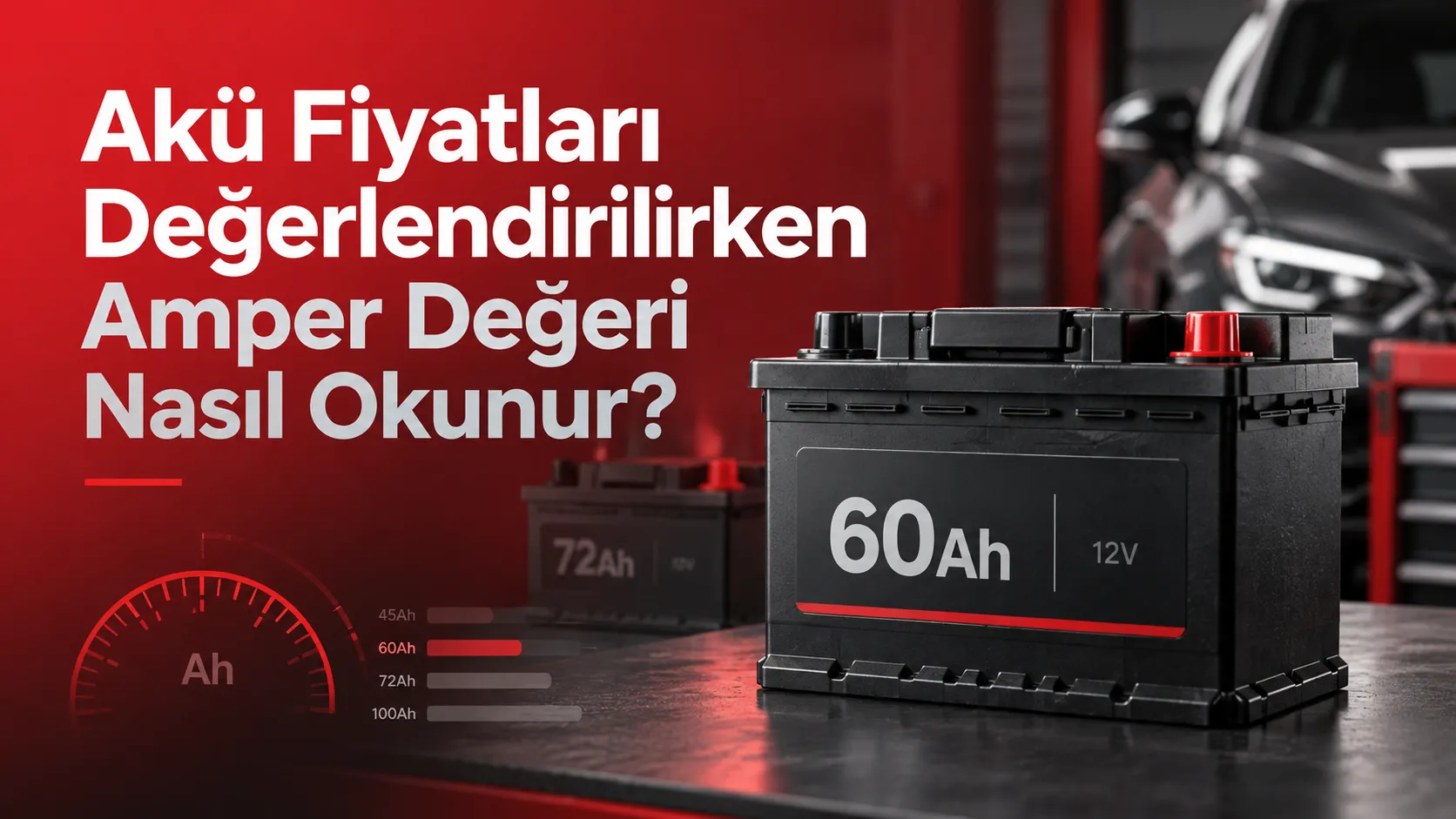 Akü Fiyatları Değerlendirilirken Amper Değeri Nasıl Okunur?