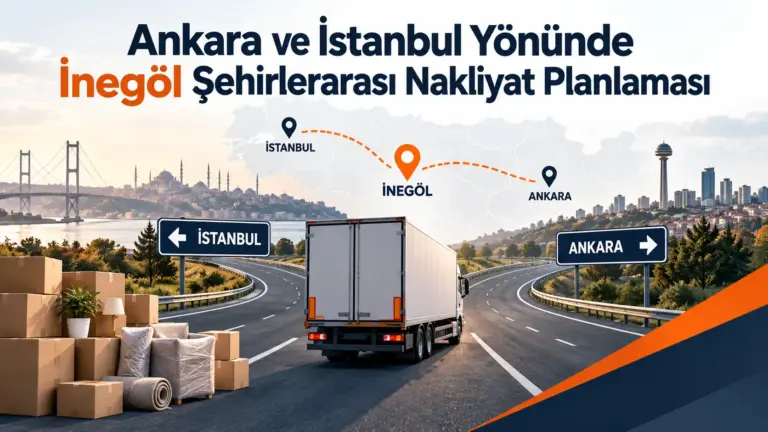Ankara ve İstanbul Yönünde İnegöl Şehirlerarası Nakliyat Planlaması