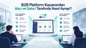 B2B Platform Kazanımları Alıcı ve Satıcı Tarafında Nasıl Ayrışır?