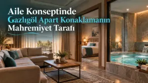 Aile Konseptinde Gazlıgöl Apart Konaklamanın Mahremiyet Tarafı
