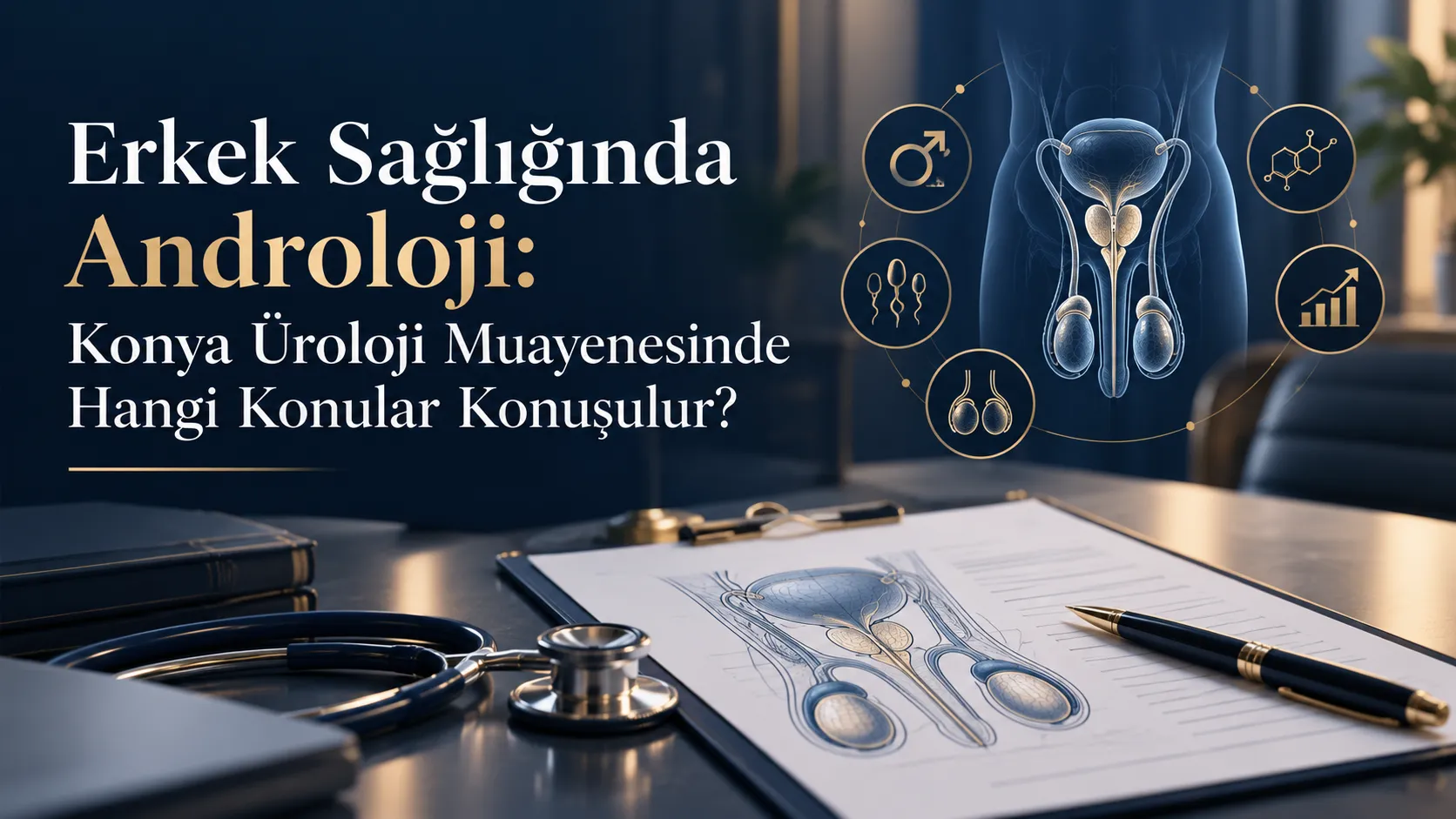 Erkek Sağlığında Androloji: Konya Üroloji Muayenesinde Hangi Konular Konuşulur?